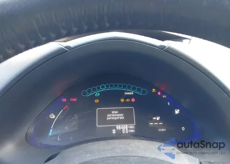 2015 Nissan Leaf S z USA, uszkodzony, nr VIN 1N4AZ0CPXFC321429